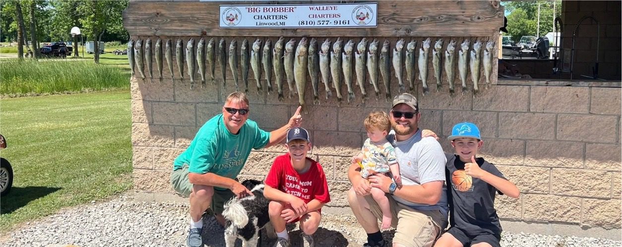 WALLEYEFishing Saginaw Bay For Trophies